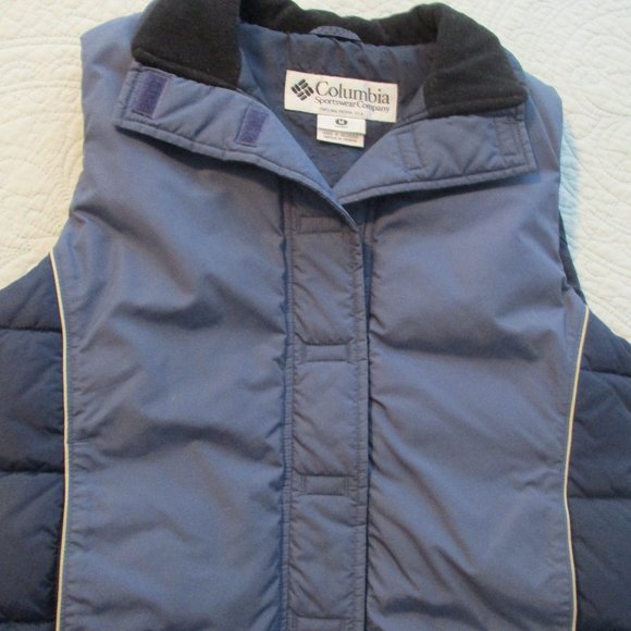 Ladies Sleeveless Columbia winter Jacket - winter vest Size M - velcour - Picture 4 of 7